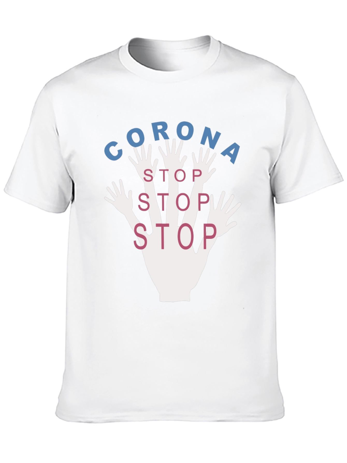 Corona Stop Graphic T-Shirt