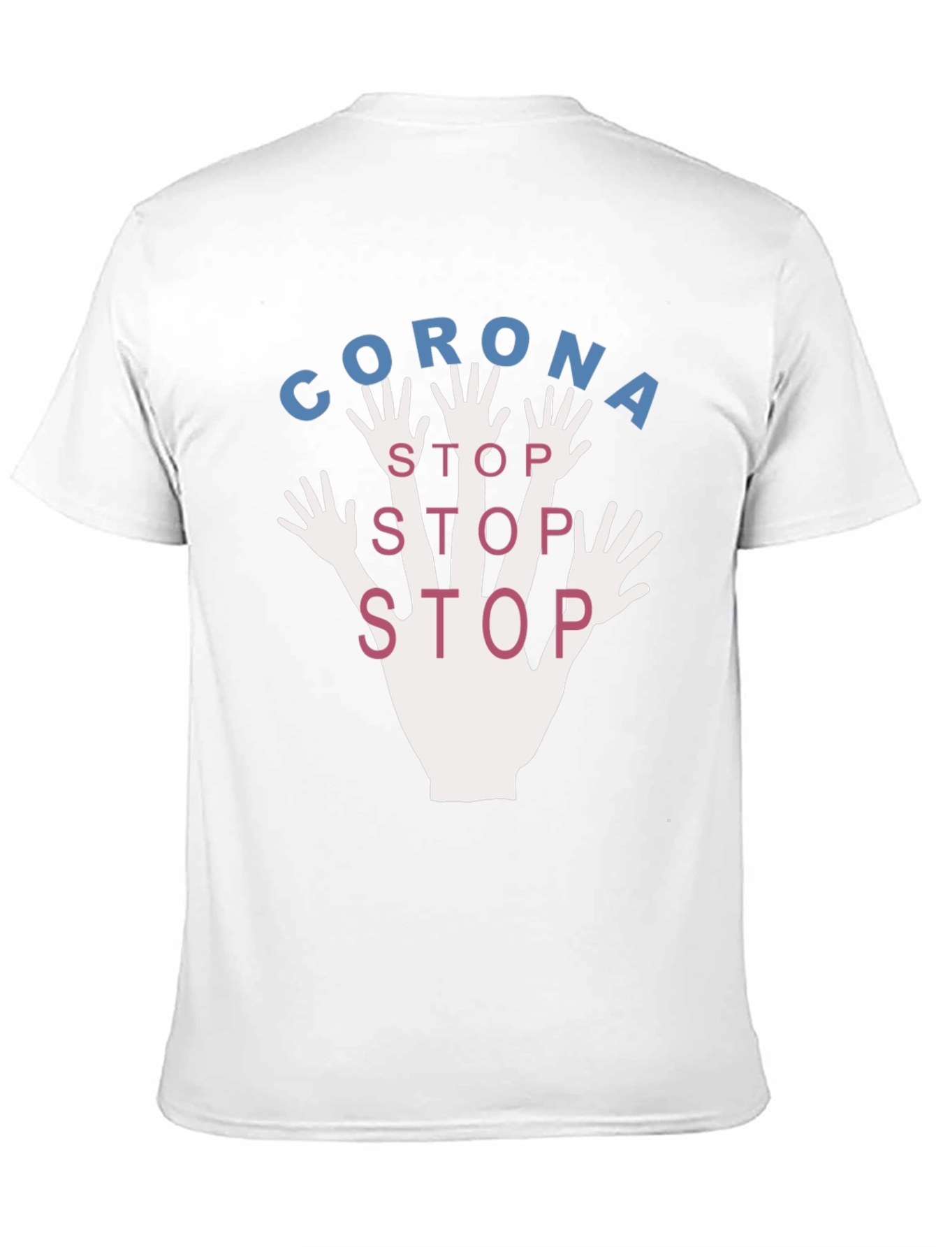 Corona Stop Graphic T-Shirt