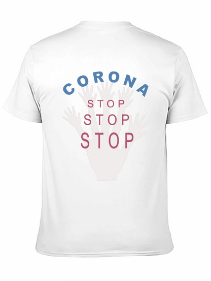 Corona Stop Graphic T-Shirt