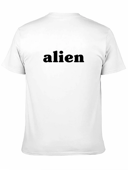 Alien Graphic Black T-Shirt - Modern Style