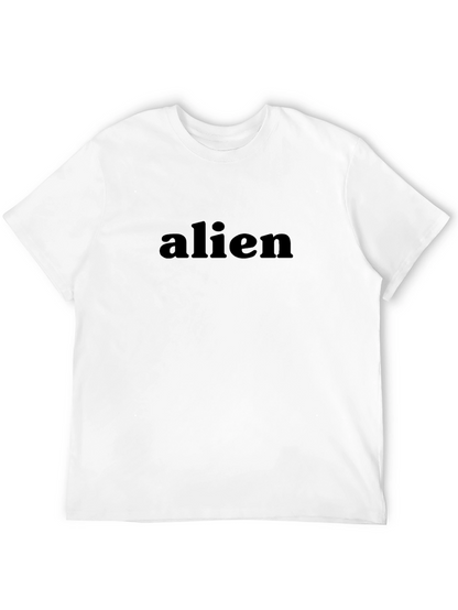 Alien Graphic Black T-Shirt - Modern Style