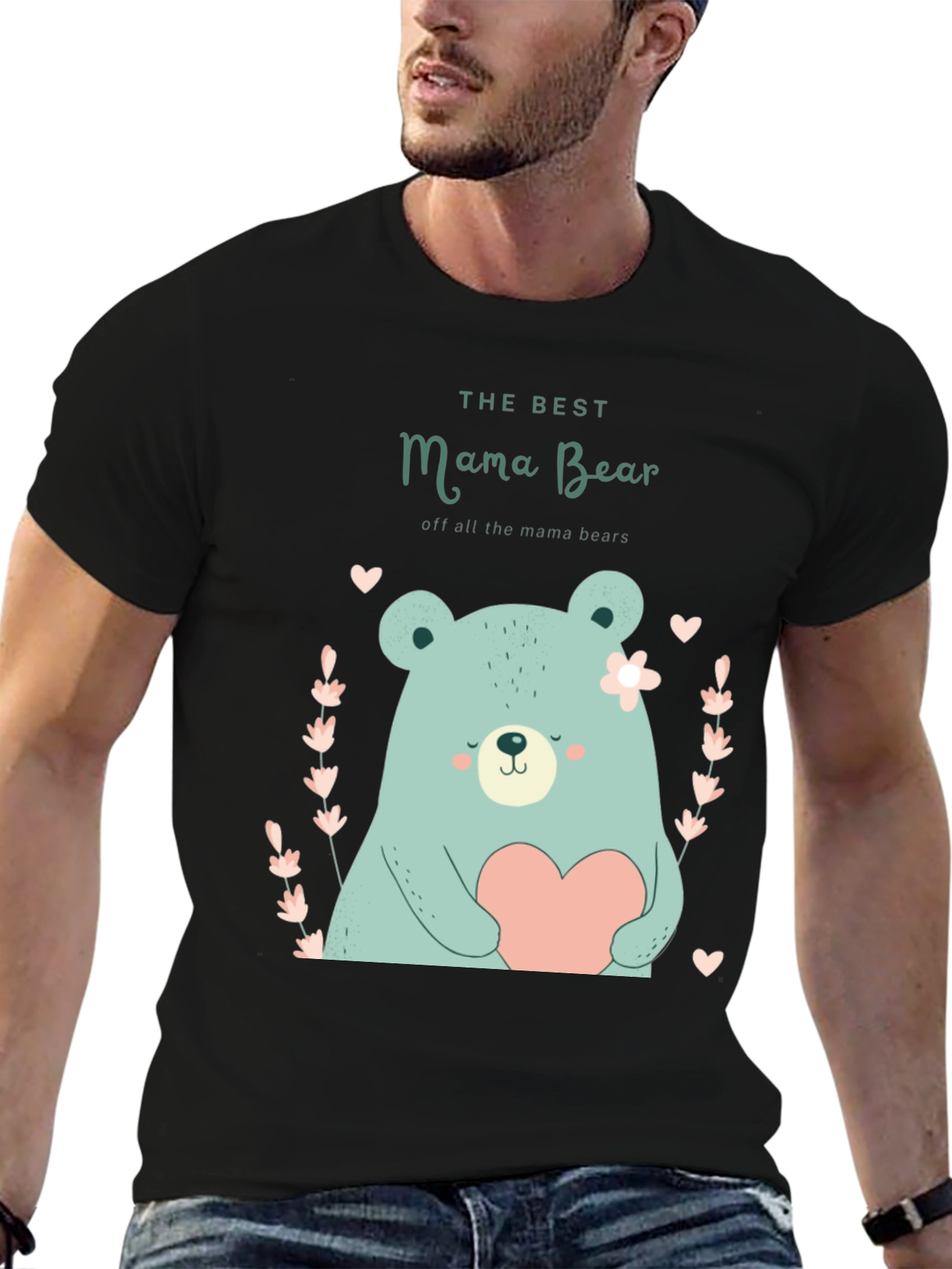 Mama Bear Graphic T-Shirt