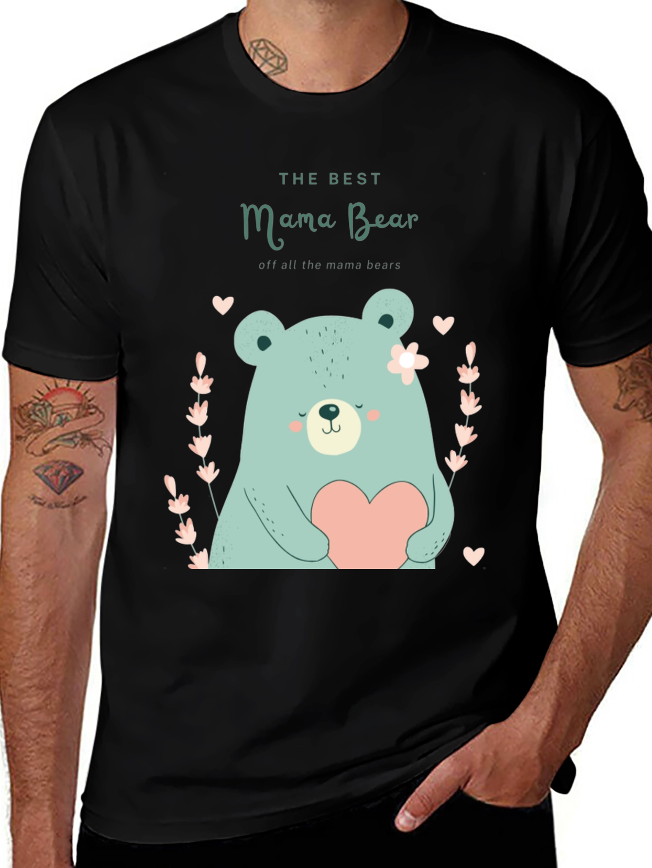 Mama Bear Graphic T-Shirt