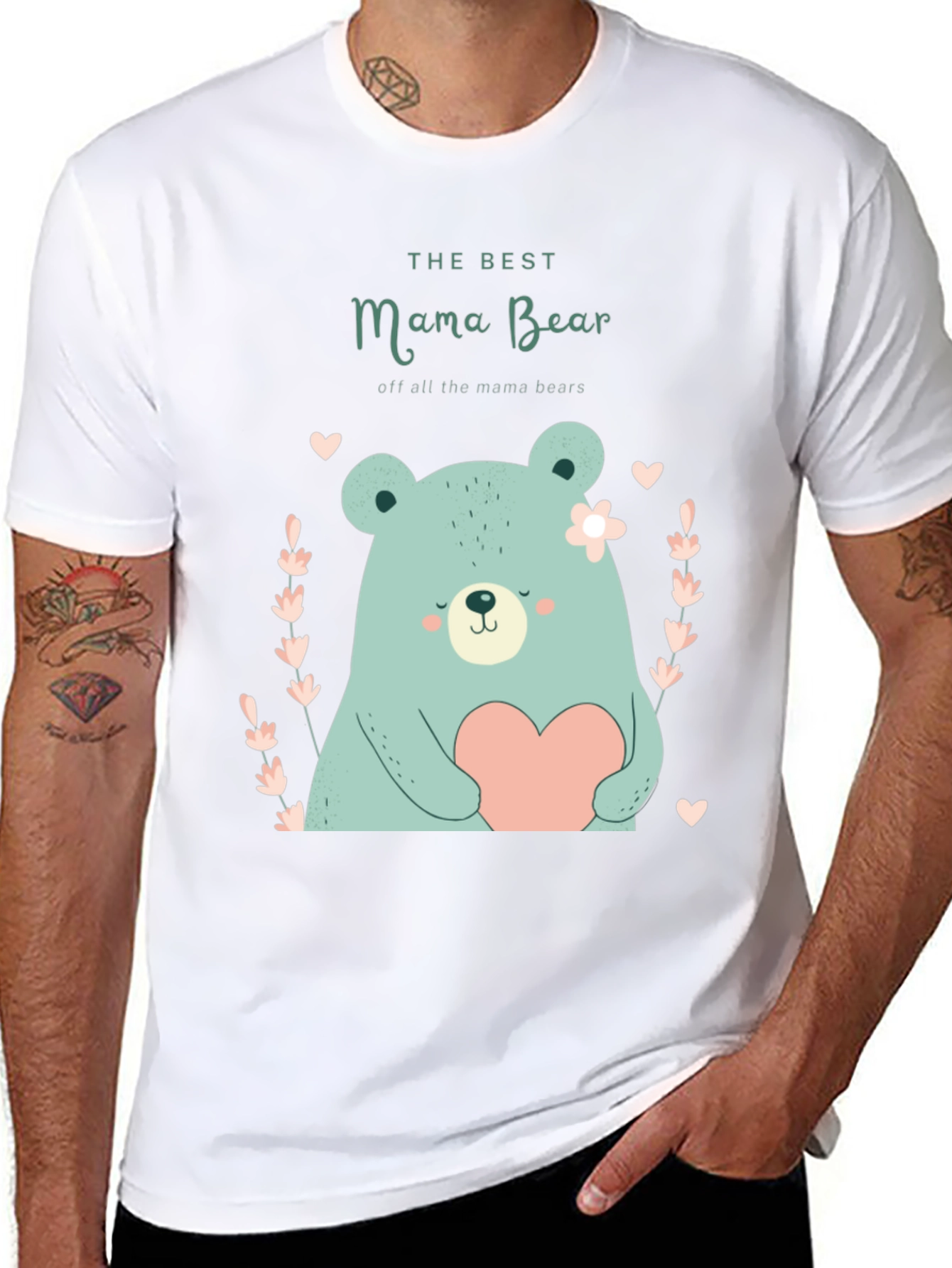 Mama Bear Graphic T-Shirt