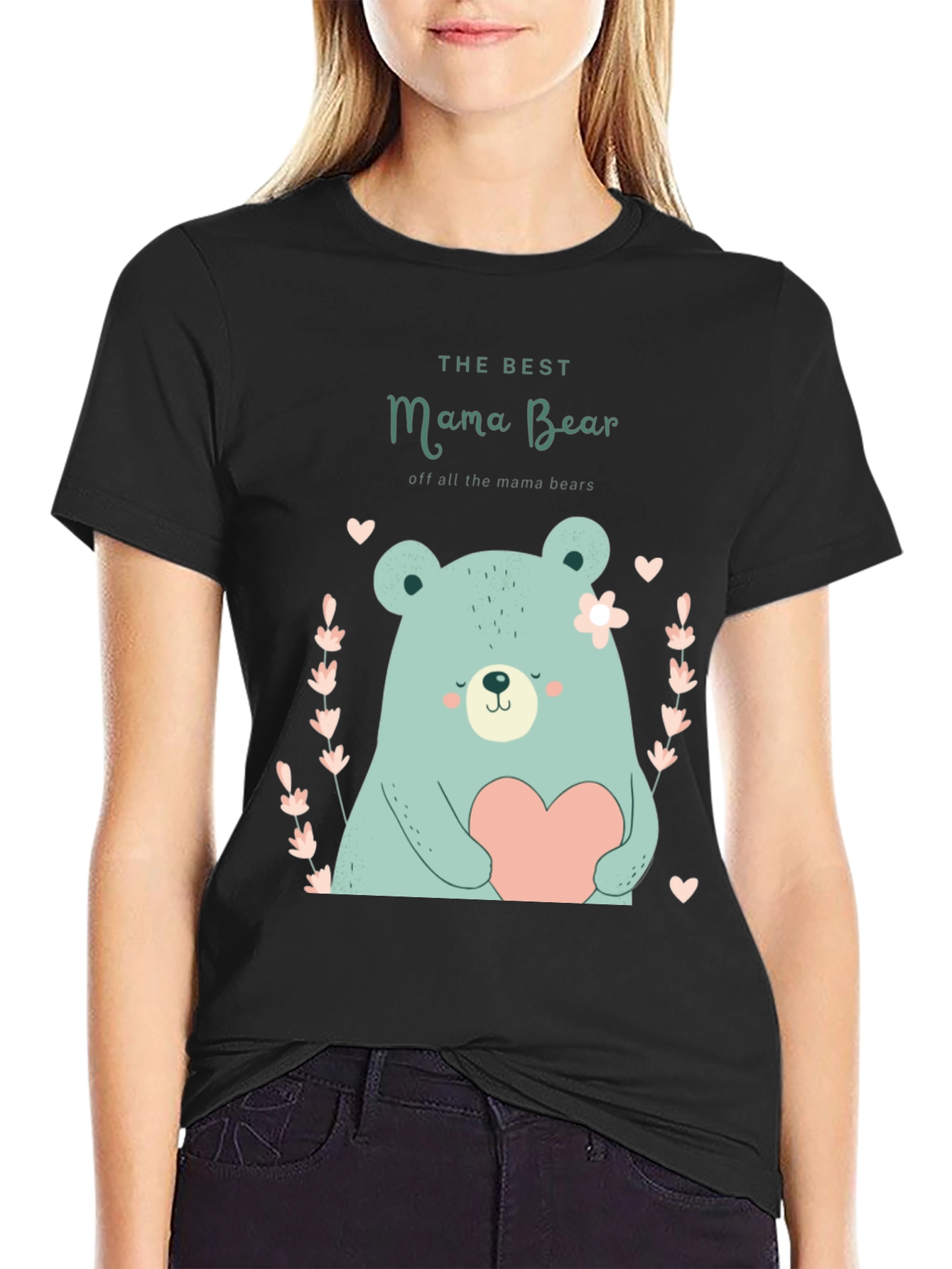 Mama Bear Graphic T-Shirt