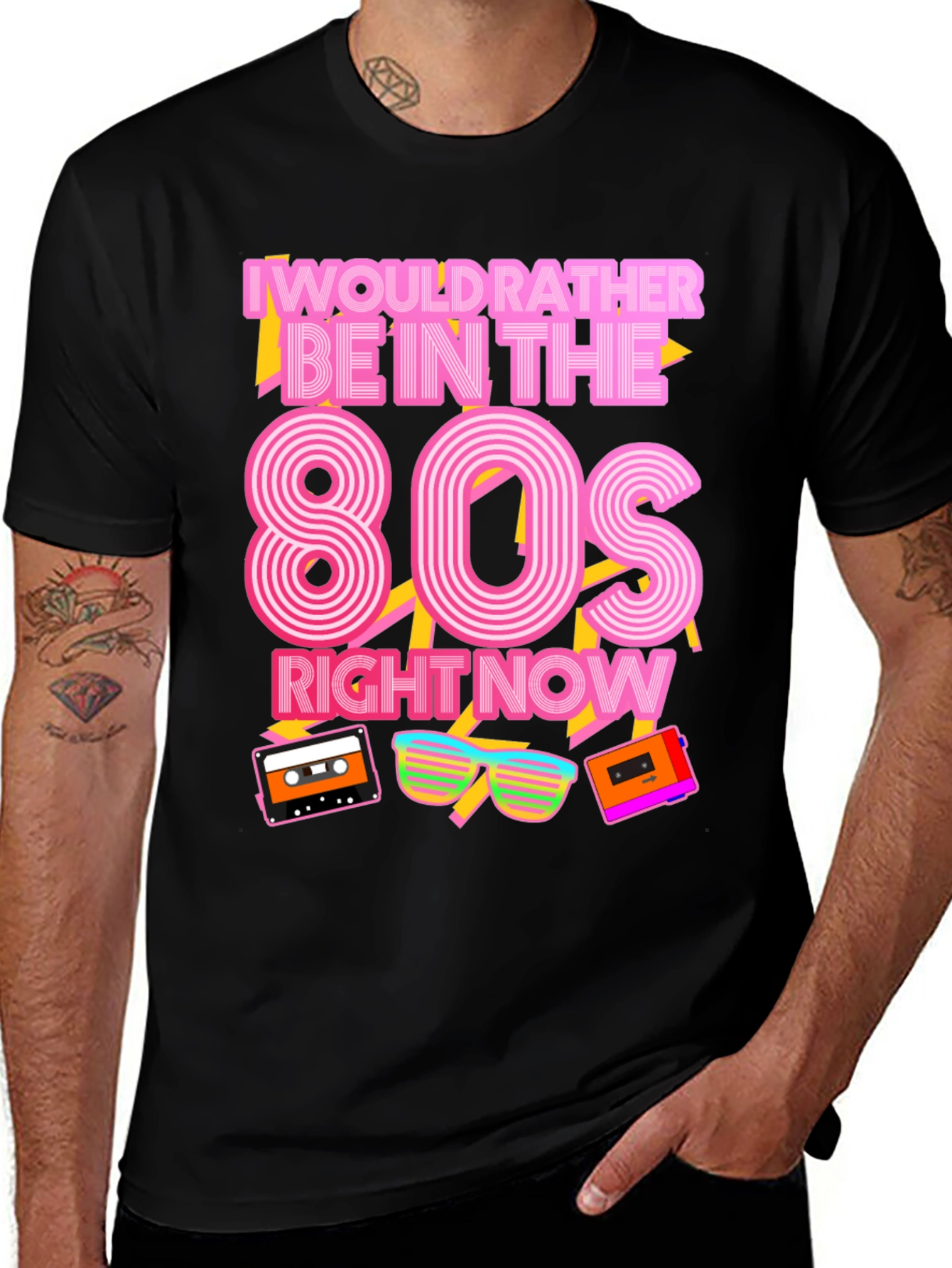 Retro 80s Graphic T-Shirt
