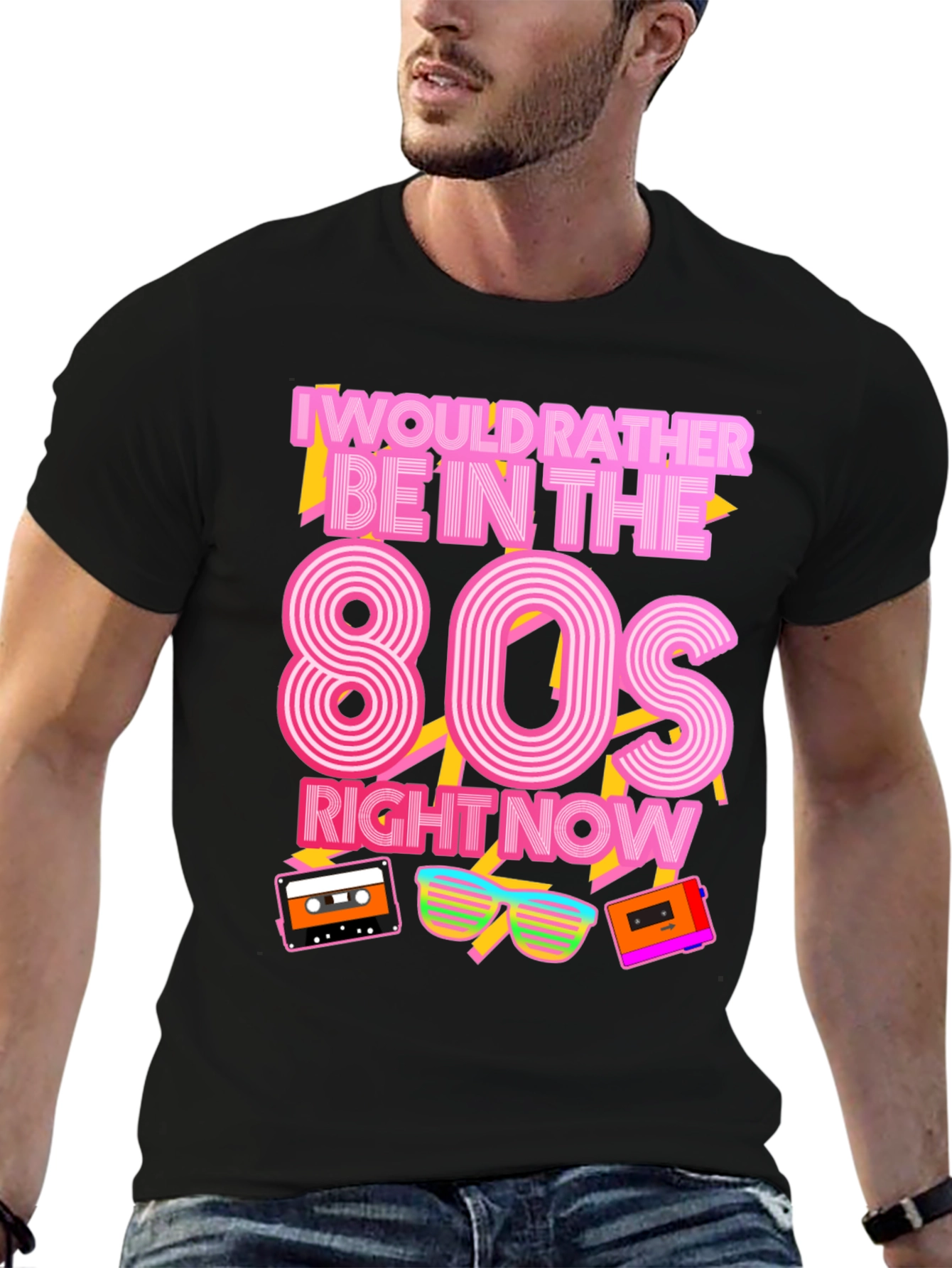 Retro 80s Graphic T-Shirt
