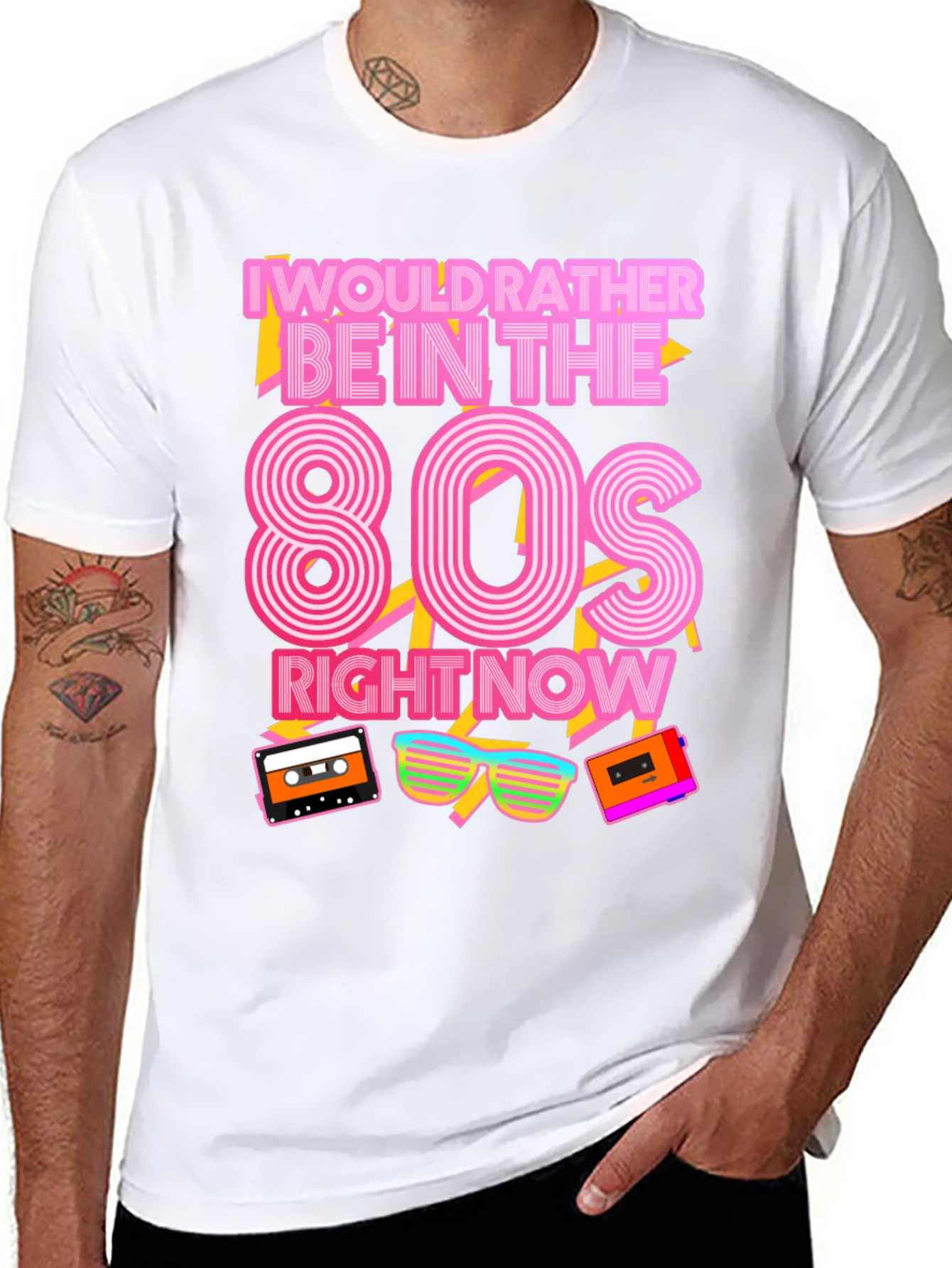 Retro 80s Graphic T-Shirt