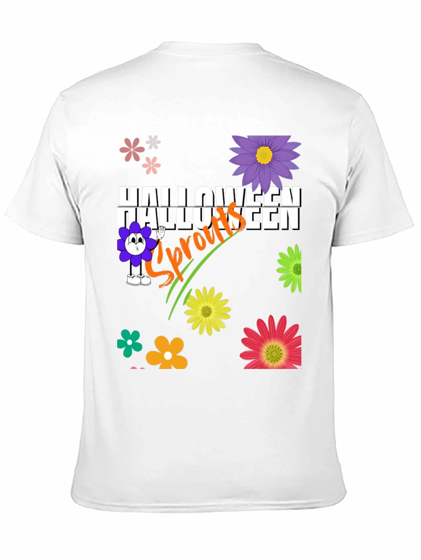 Halloween Sprouts Graphic T-Shirt