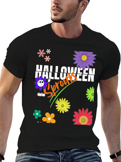 Halloween Sprouts Graphic T-Shirt