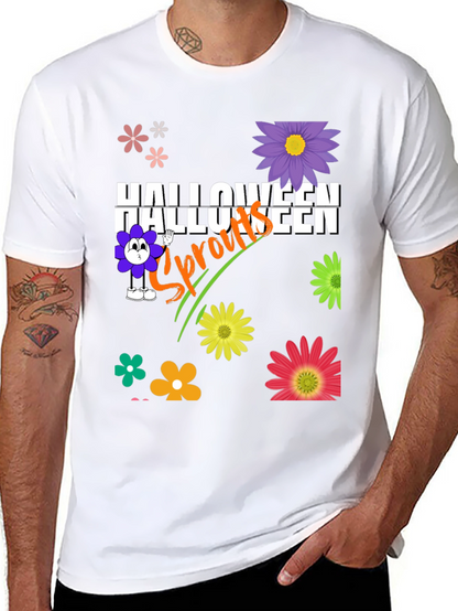 Halloween Sprouts Graphic T-Shirt