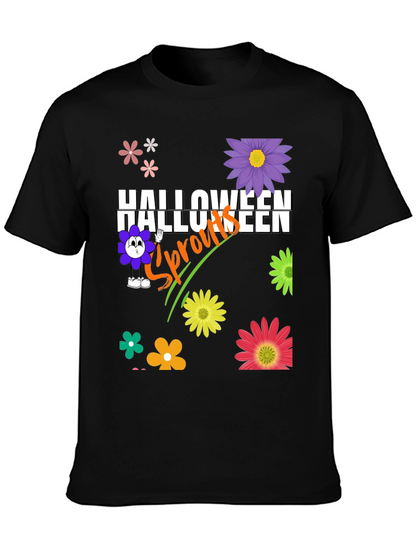 Halloween Sprouts Graphic T-Shirt