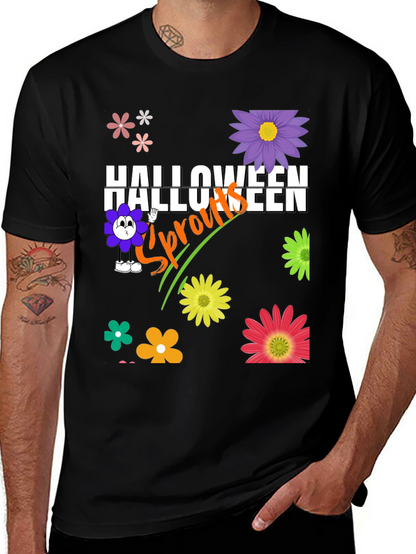 Halloween Sprouts Graphic T-Shirt