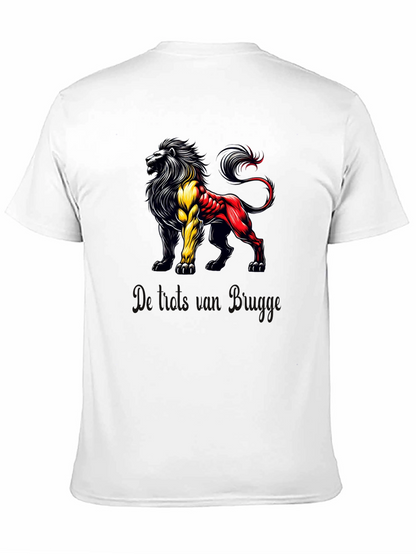 Belgian Lion Graphic T-Shirt - Bold & Unique Design