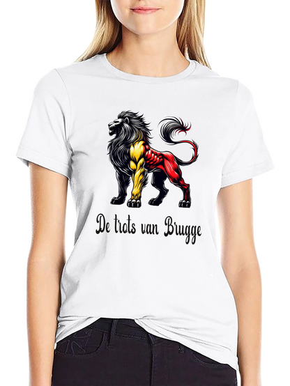 Belgian Lion Graphic T-Shirt - Bold & Unique Design