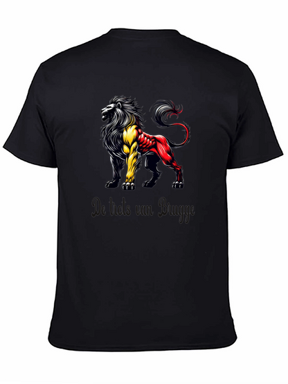Belgian Lion Graphic T-Shirt - Bold & Unique Design