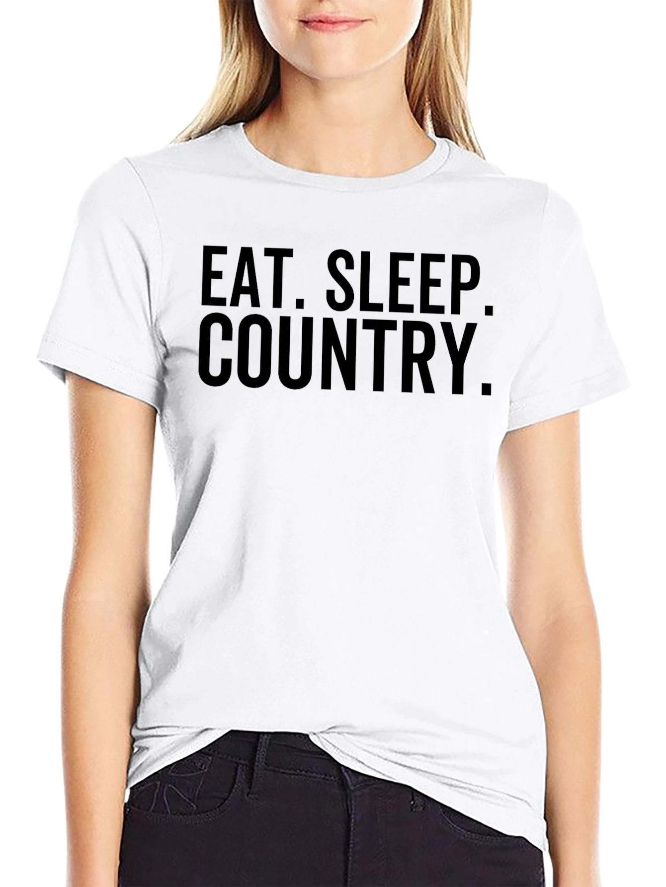 Eat Sleep Country Tee - Unisex Graphic T-Shirt