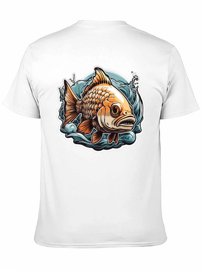 Goldfish Graphic Tee - Unique Fish Design