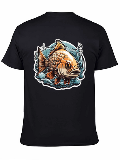 Goldfish Graphic Tee - Unique Fish Design