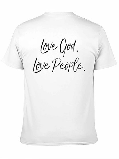 Love God Love People Graphic Tee