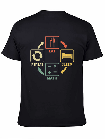 Eat Sleep Math Repeat T-Shirt
