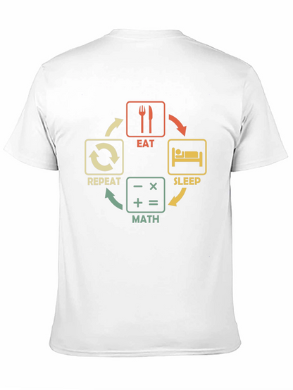 Eat Sleep Math Repeat T-Shirt