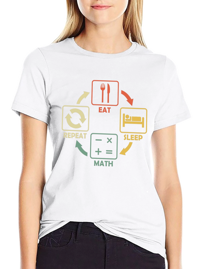 Eat Sleep Math Repeat T-Shirt