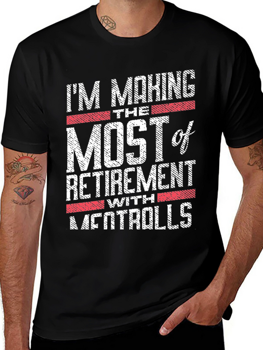 Retirement Mentrolls Graphic T-Shirt