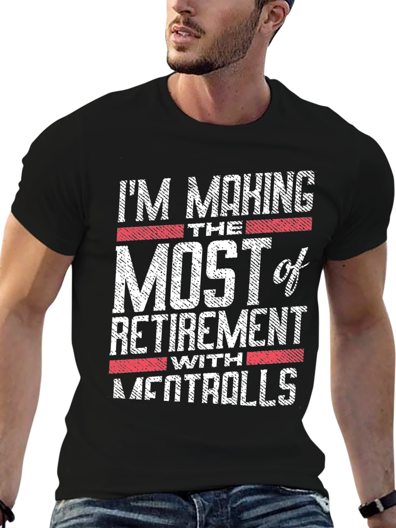 Retirement Mentrolls Graphic T-Shirt