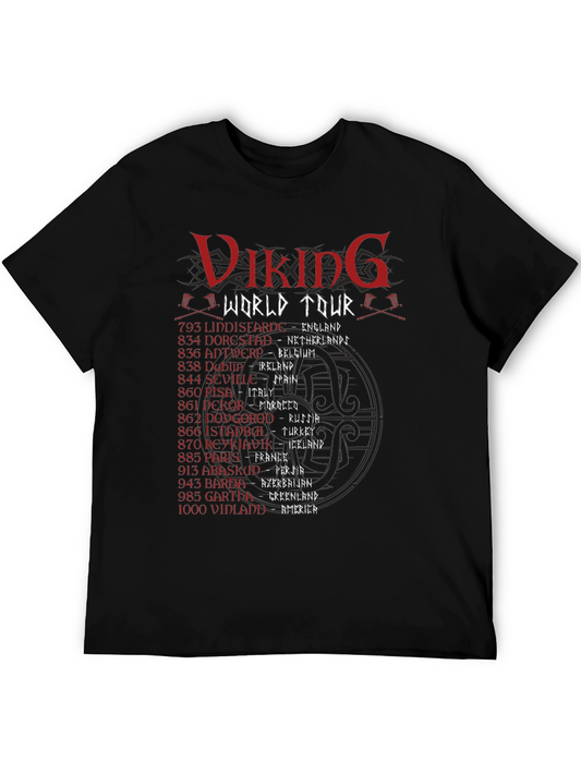 Viking World Tour T-Shirt - Travel Dates & Locations