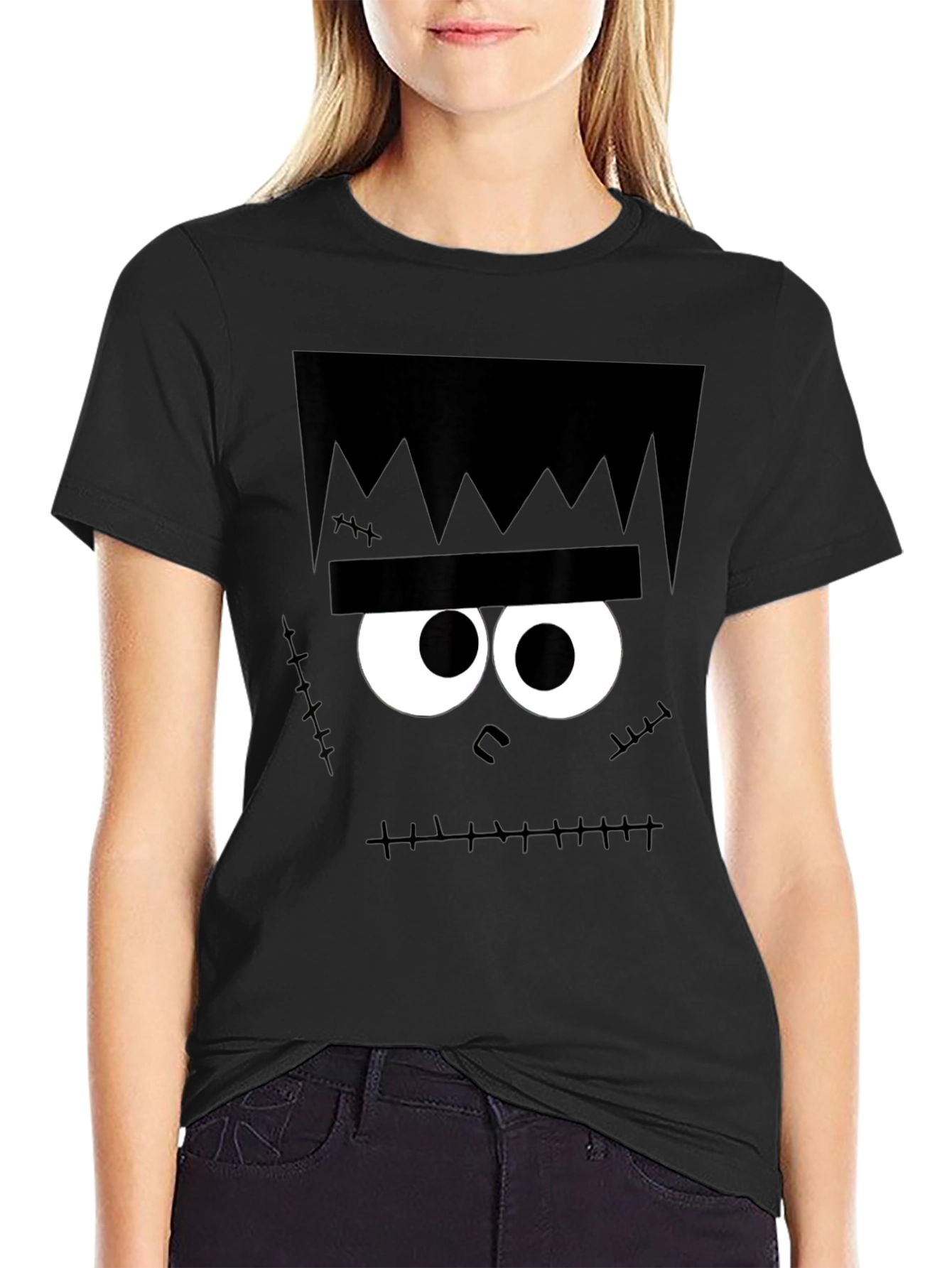 Frankenstein Graphic Tee - Halloween Shirt