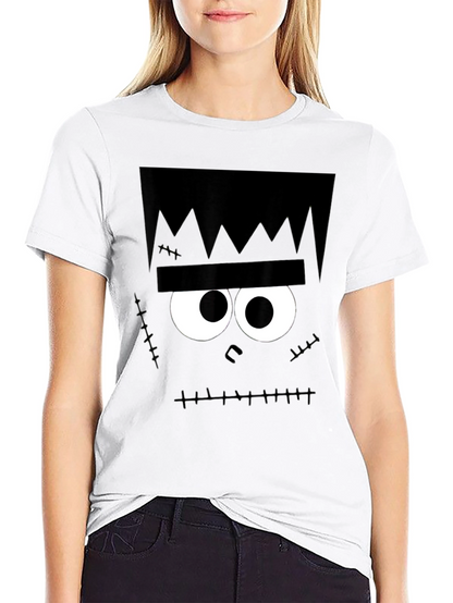 Frankenstein Graphic Tee - Halloween Shirt