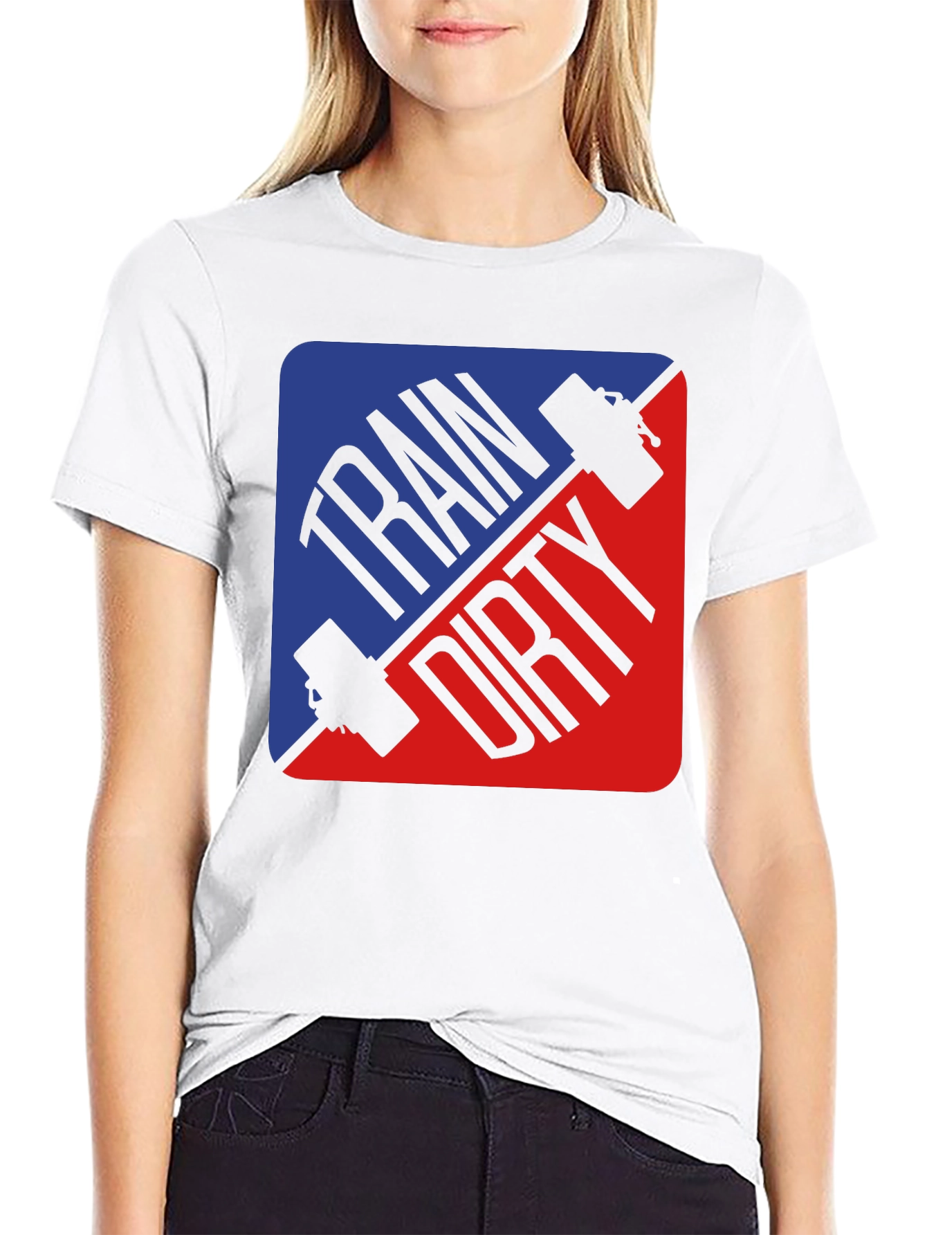 Train Dirty Fitness T-Shirt - Gym Workout Tee