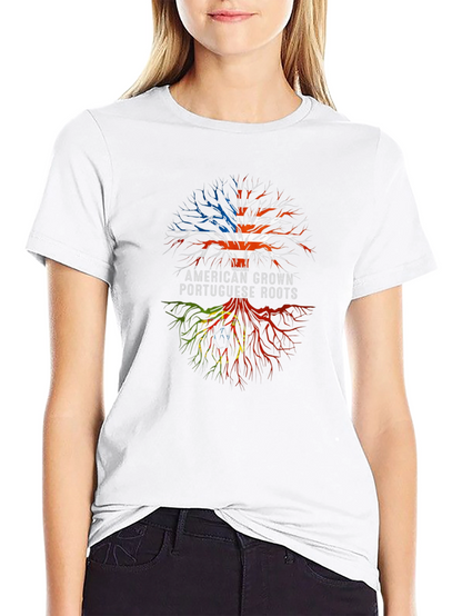 American Portuguese Roots T-Shirt