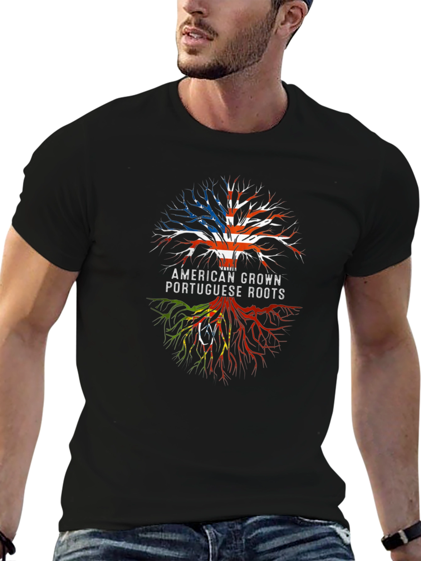 American Portuguese Roots T-Shirt