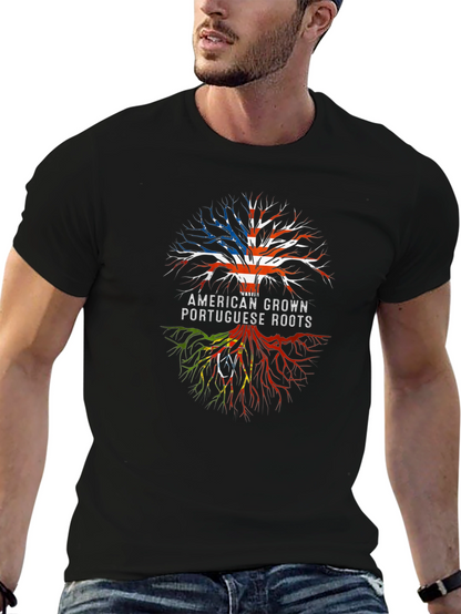 American Portuguese Roots T-Shirt