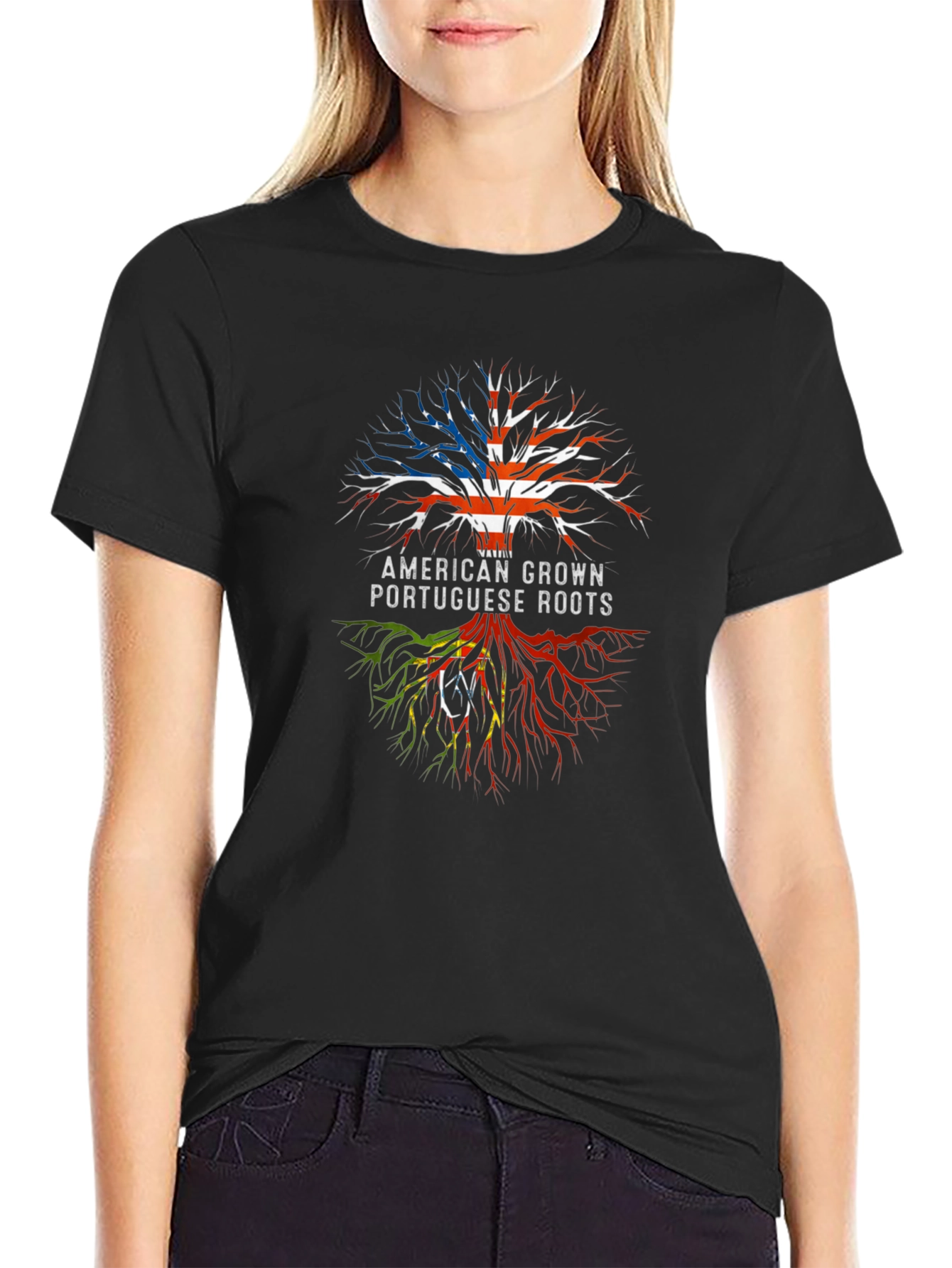 American Portuguese Roots T-Shirt