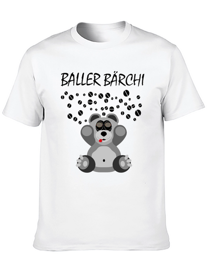 Baller Bärchi Graphic Tee - Black Unisex T-Shirt