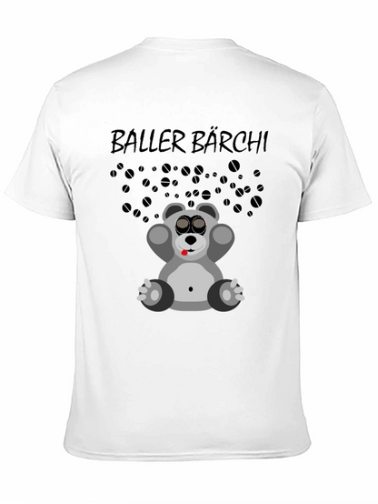 Baller Bärchi Graphic Tee - Black Unisex T-Shirt