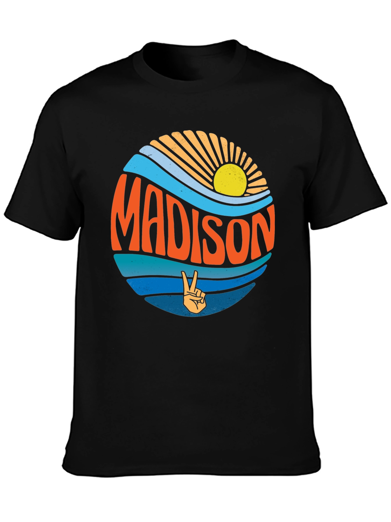 Madison Peace Sign Graphic Tee