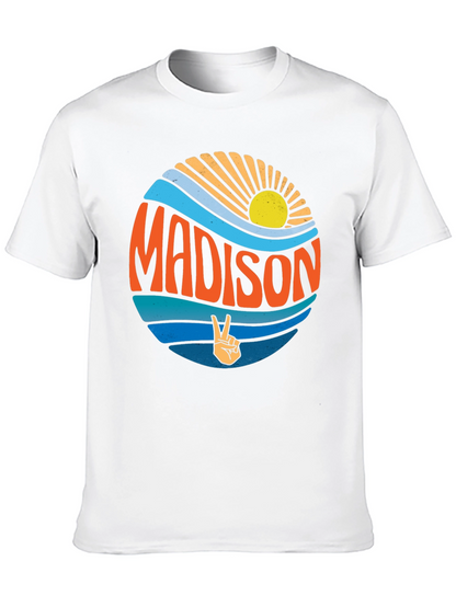 Madison Peace Sign Graphic Tee