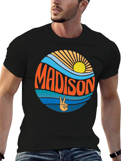 Madison Peace Sign Graphic Tee