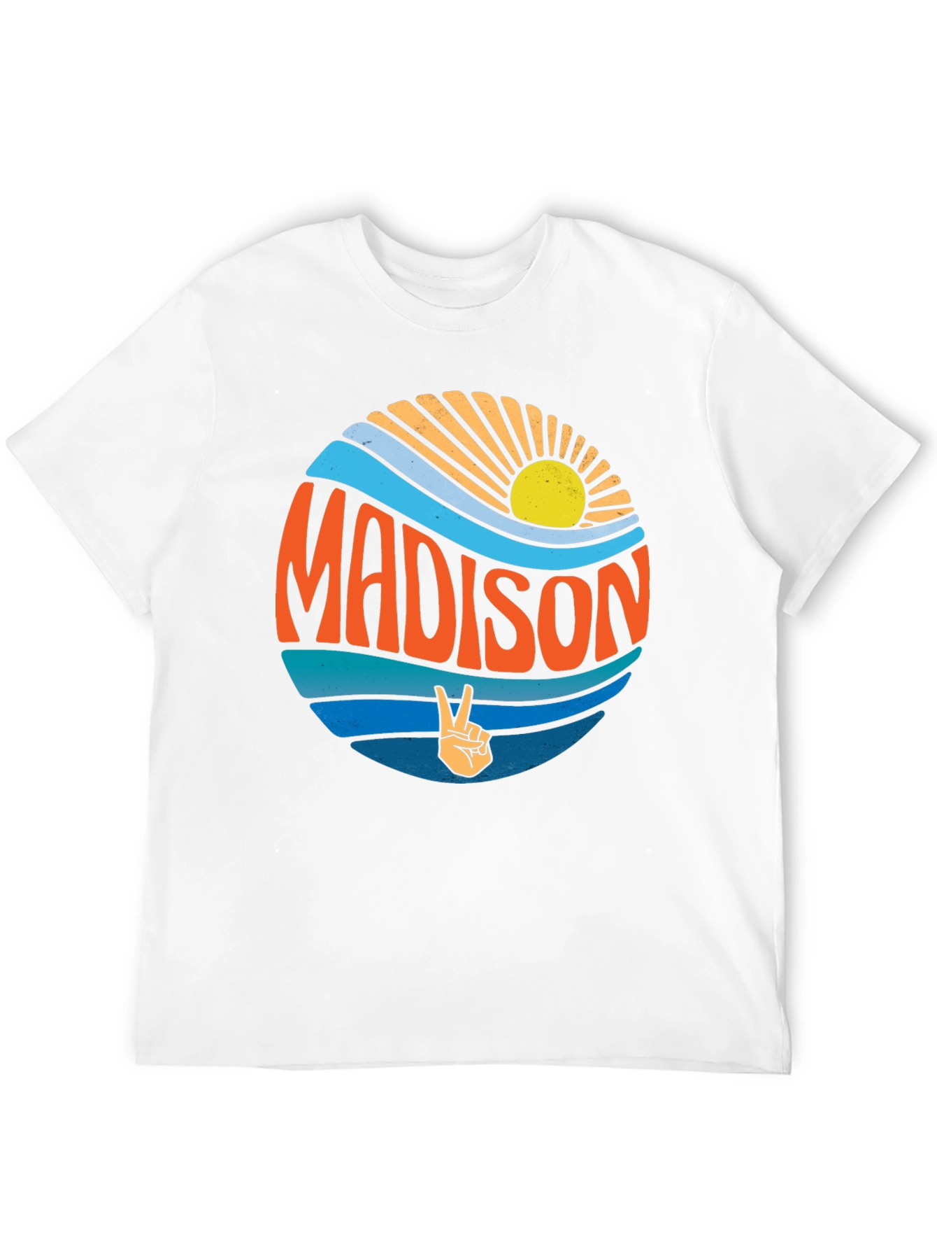 Madison Peace Sign Graphic Tee