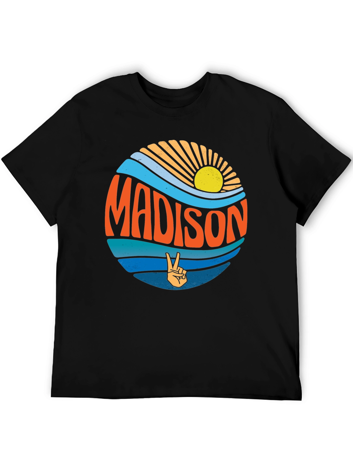 Madison Peace Sign Graphic Tee