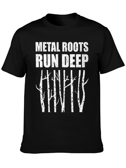 Metal Roots Run Deep Graphic Tee