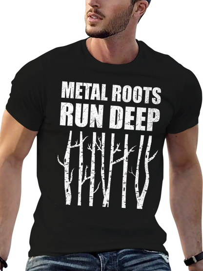 Metal Roots Run Deep Graphic Tee