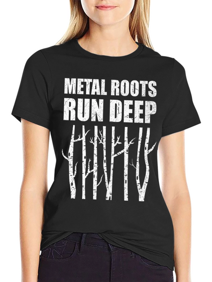 Metal Roots Run Deep Graphic Tee