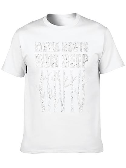 Metal Roots Run Deep Graphic Tee