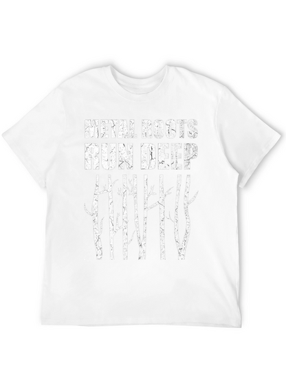 Metal Roots Run Deep Graphic Tee