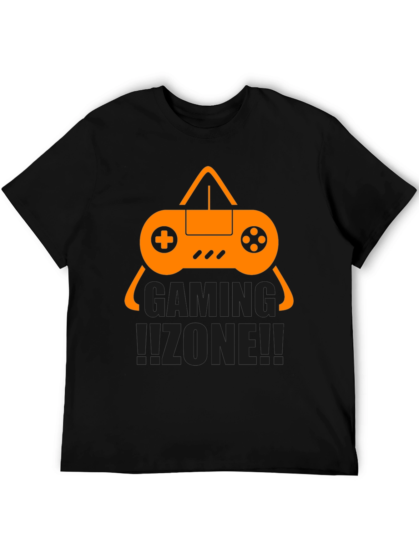 Gaming Zone Black T-Shirt
